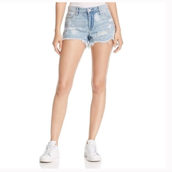 Blank NYC Hiker Shorts bleached destructed cut-off size 28 - Picture 1 of 5